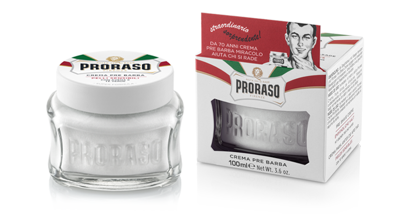 proraso preshave cream sensitive