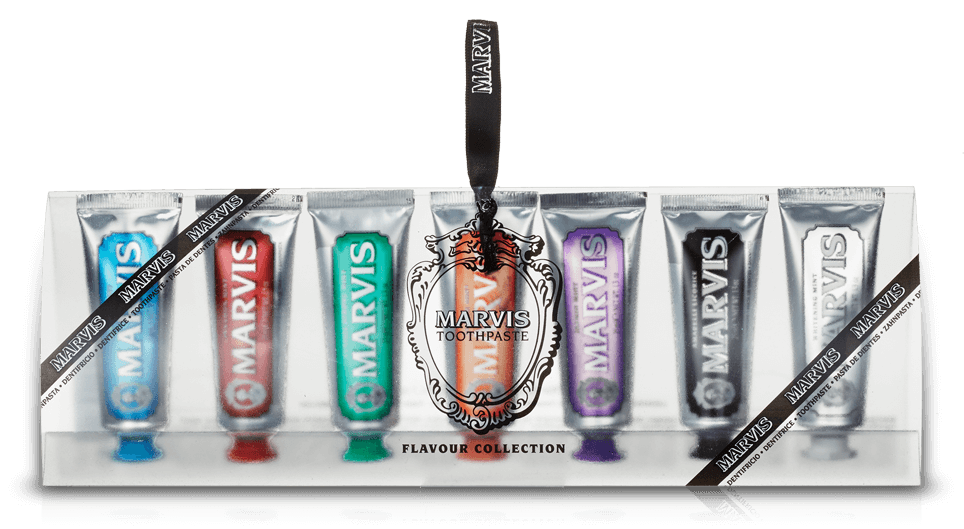 Marvis Italian Toothpaste Flavor Collection Gift Set Bigelow Trading