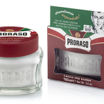 proraso preshave cream jar and box, coarse beard formula