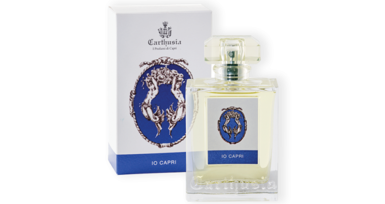 carthusia io capri eau de parfum bottle and box