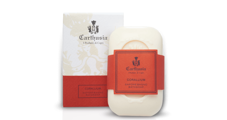 Carthusia Corallium bath soap