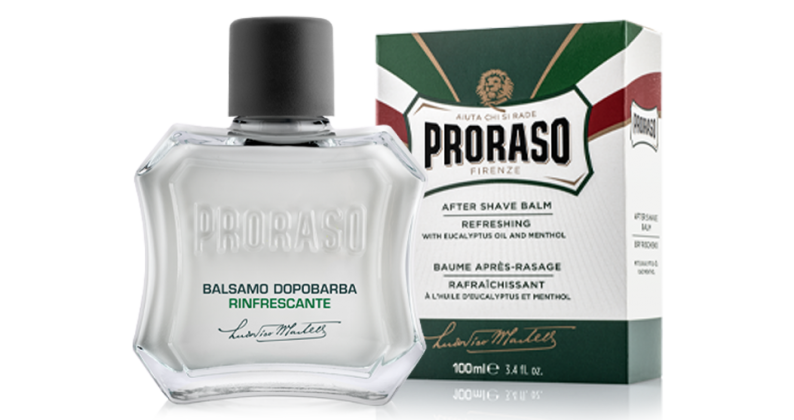 proraso after shave balm refreshing formula