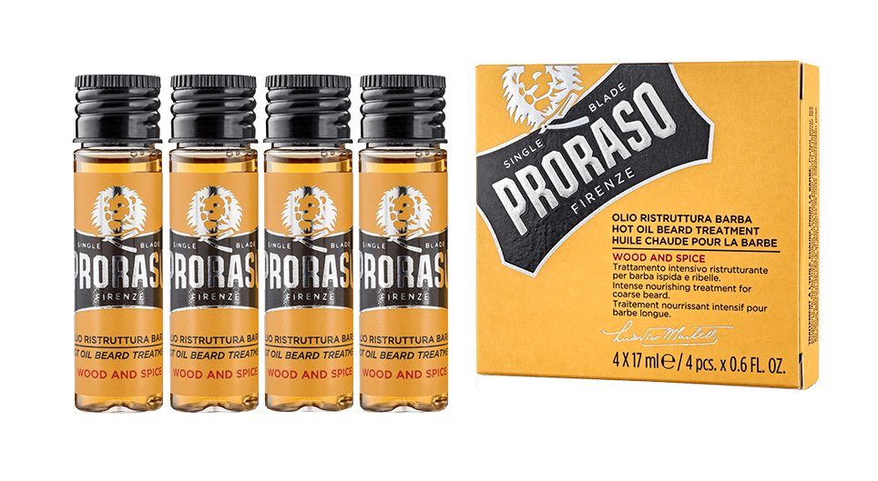 Proraso Hot Oil Beard Treatment – Wood & Spice – Bigelow Trading