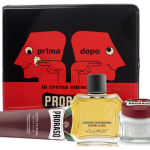 proraso prima dopo gift tin with products in front