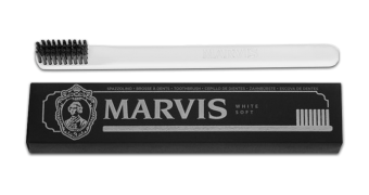 Marvis White Soft Bristle Toothbrush