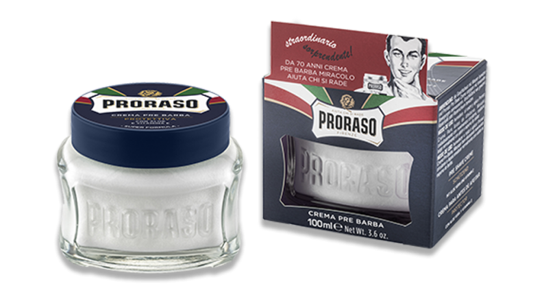 Proraso Pre-Shave Cream, Protective Formula